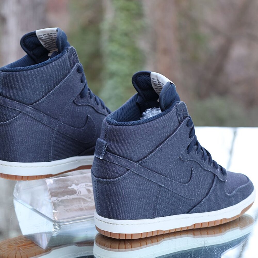 Nike Dunk Sky Hi Denim Blue 2014 - Picture 11 of 14